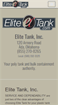 Mobile Screenshot of elitetank.com