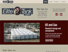 Tablet Screenshot of elitetank.com